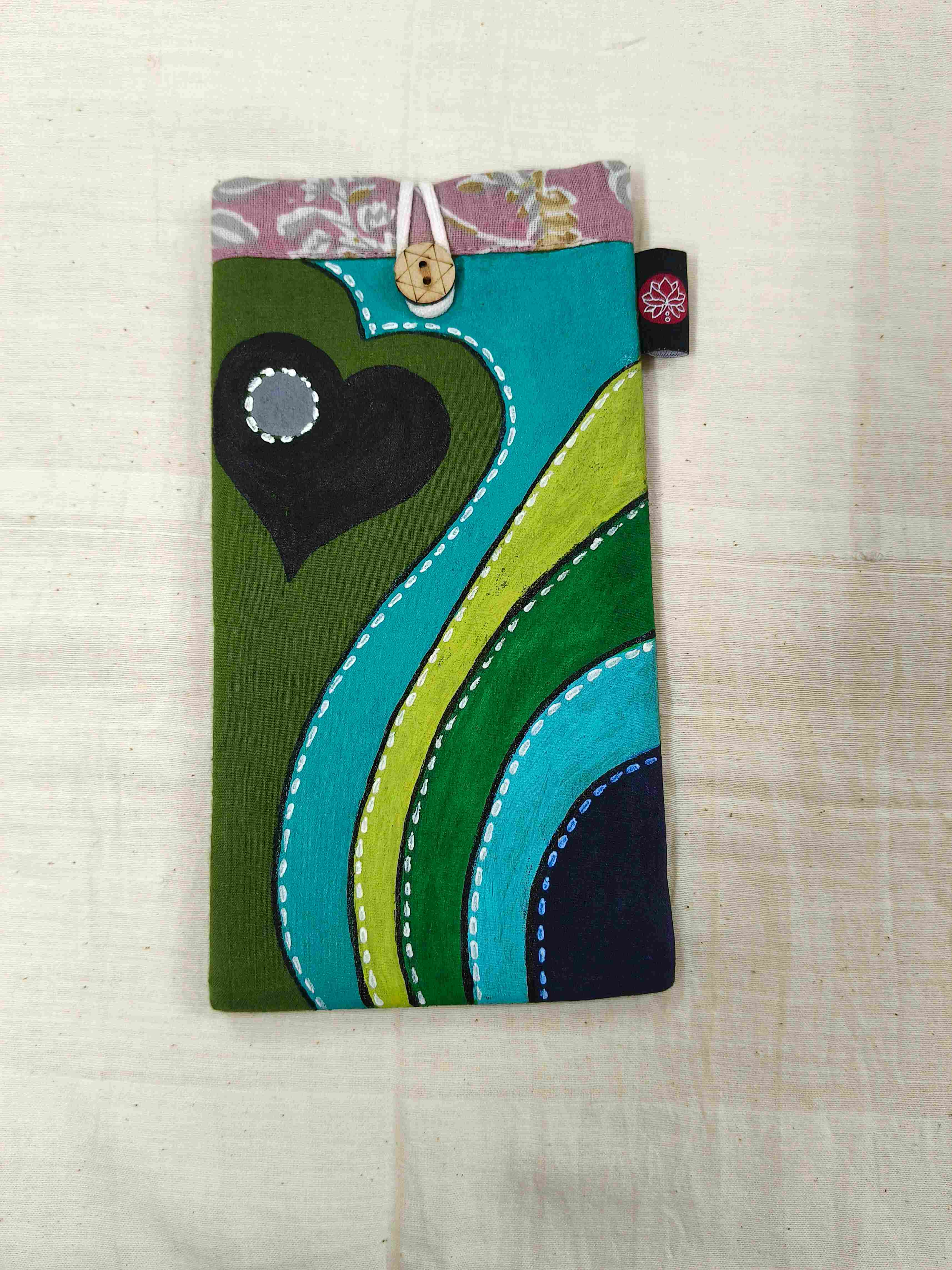 Handpainted Pouch